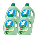 白鴿 天然抗菌洗衣精 尤加利防蹣 3500gx4瓶