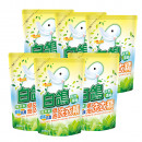 白鴿 低敏抗臭低泡洗衣精 草本香 補充包2000gx6包